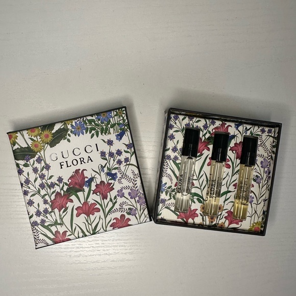 NIB Gucci Flora Mini Set of 3 - Picture 1 of 4
